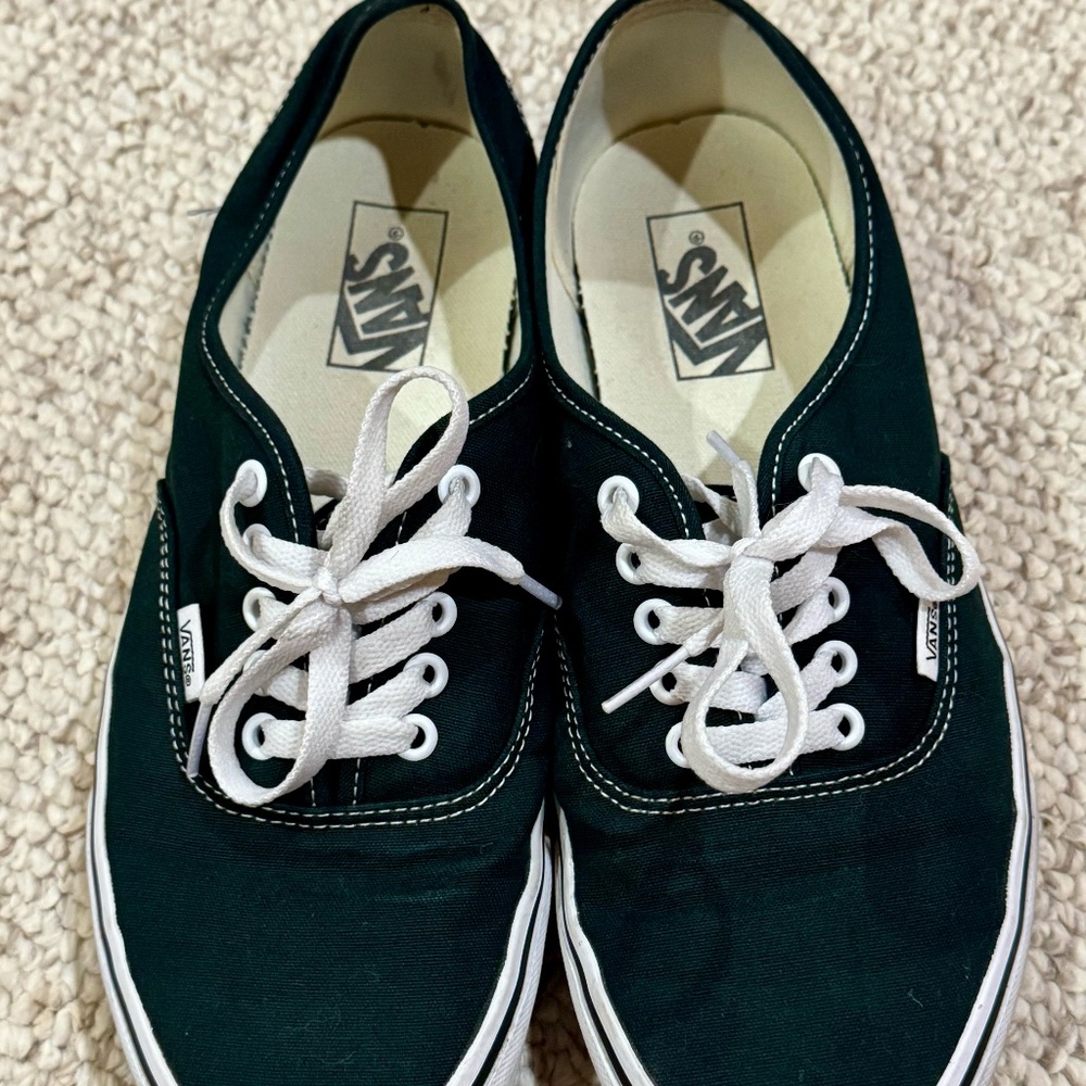 Vans Authentic Dark Green US 9.5M